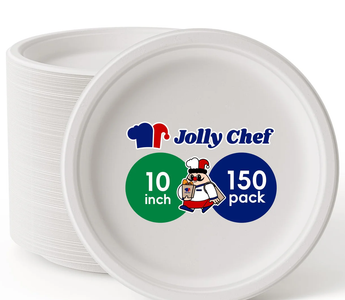 Go Green with Jolly Chef's Compostable Dinner Plates