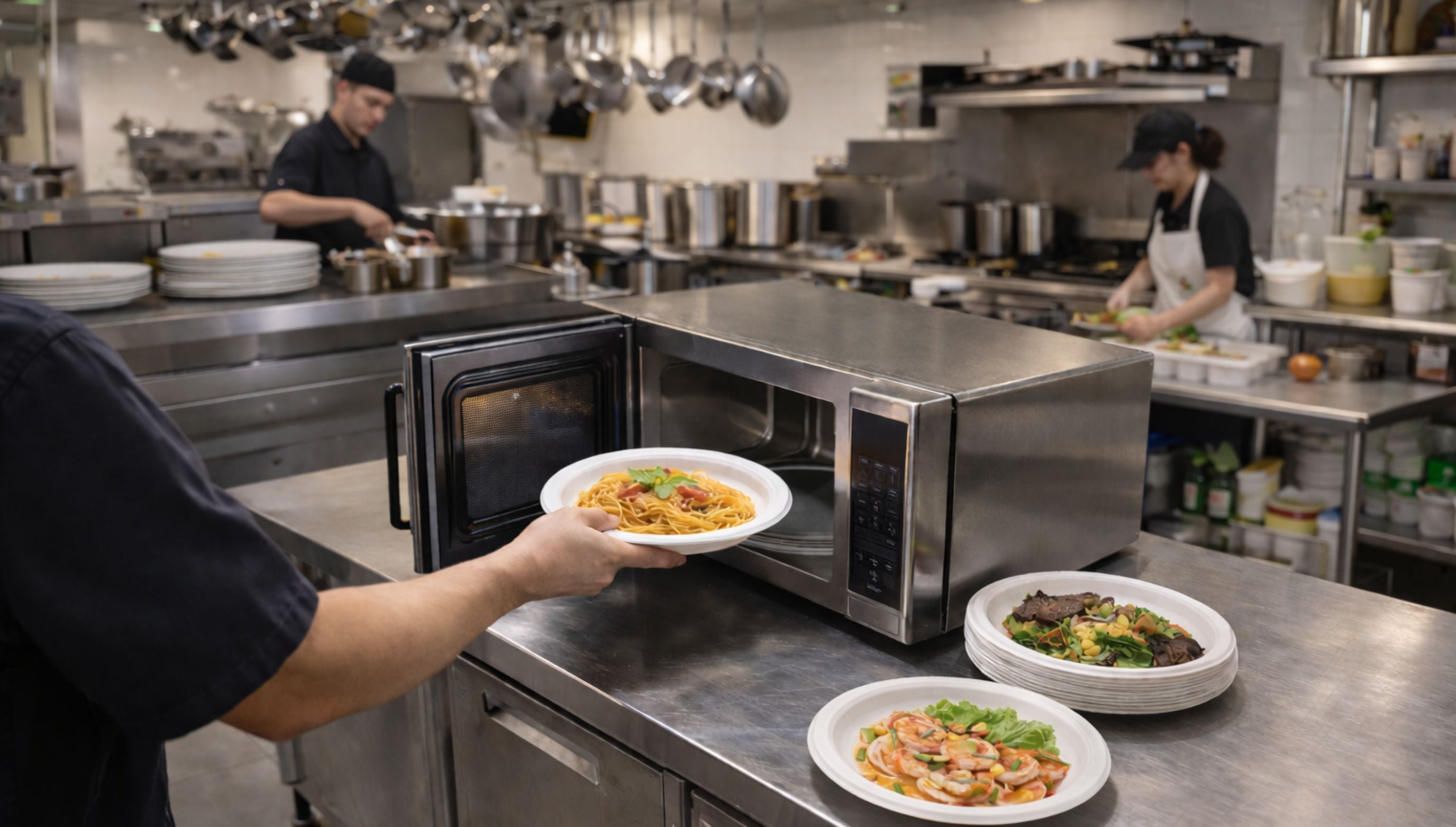 Are Paper Plates Microwave Safe to Use? - JOLLYCHEF