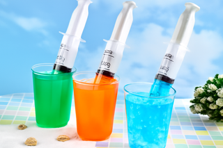 5 Fun Mocktails Using Party Plastic Syringes