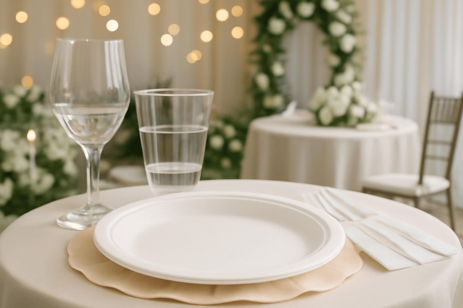 Sustainable Choices for Wedding Plates - JOLLYCHEF