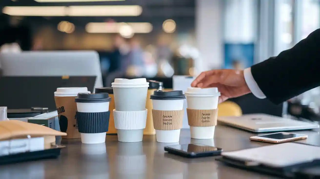 10 Best To Go Coffee Cups for Modern Businesses - JOLLYCHEF