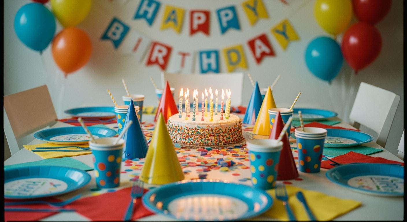 Birthday Tableware Solutions - JOLLYCHEF