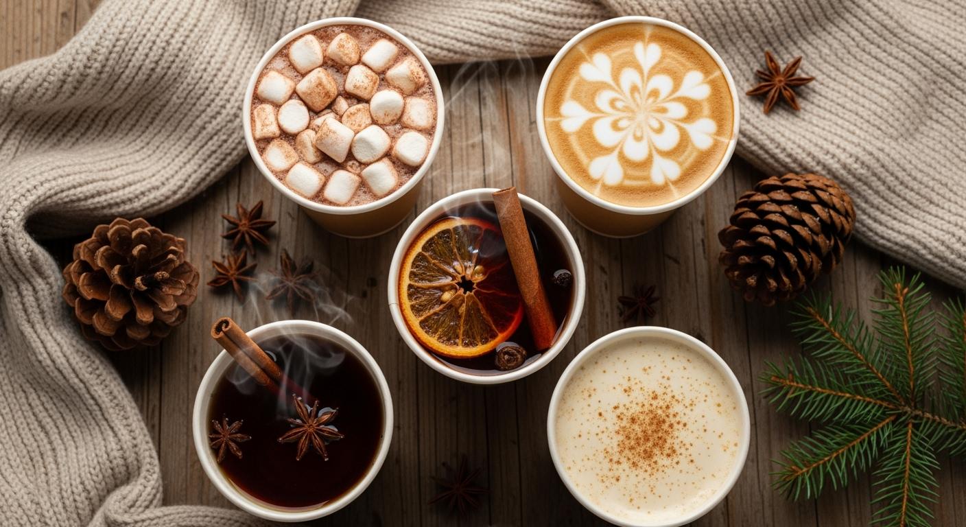 5 Cozy Winter Drinks for Your Paper Cups - JOLLYCHEF
