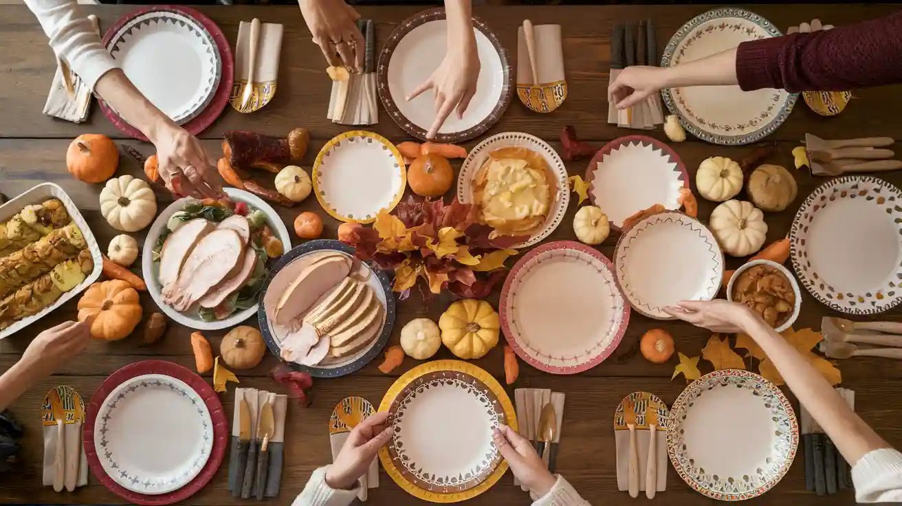 Which Paper Plates Thanksgiving Guests Love Most - JOLLYCHEF
