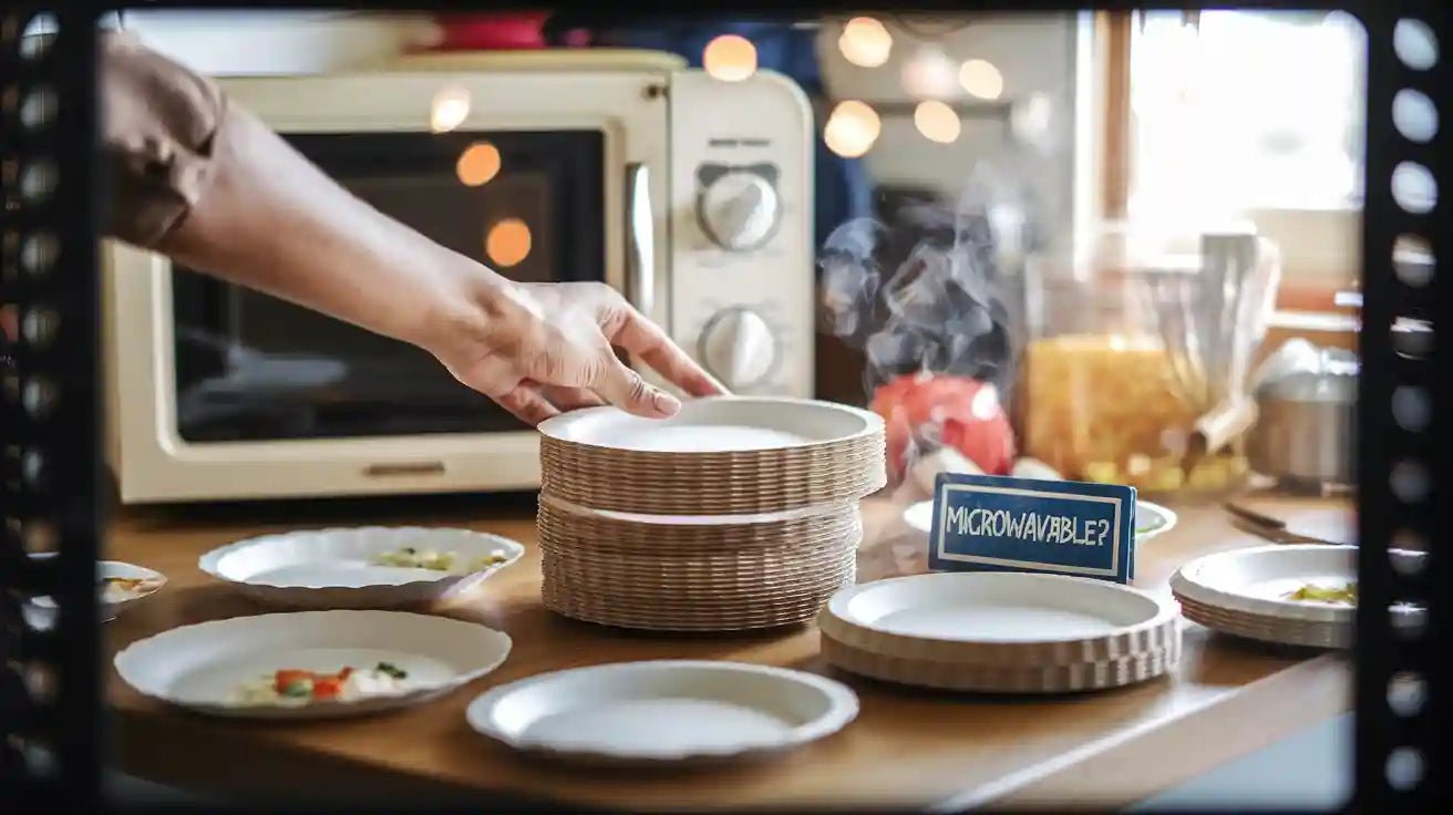 Are paper plates microwavable with today’s options? - JOLLYCHEF