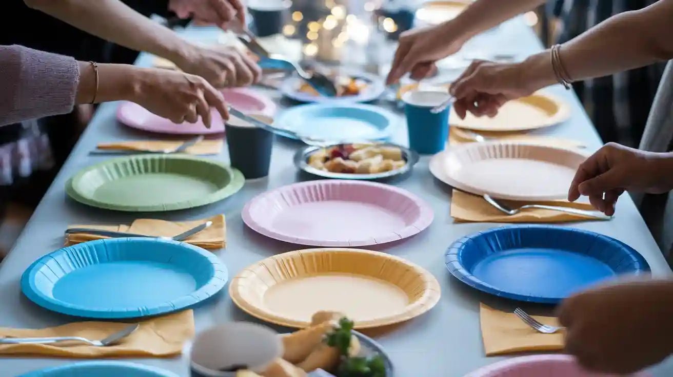10 paper plates for joyful gatherings - JOLLYCHEF