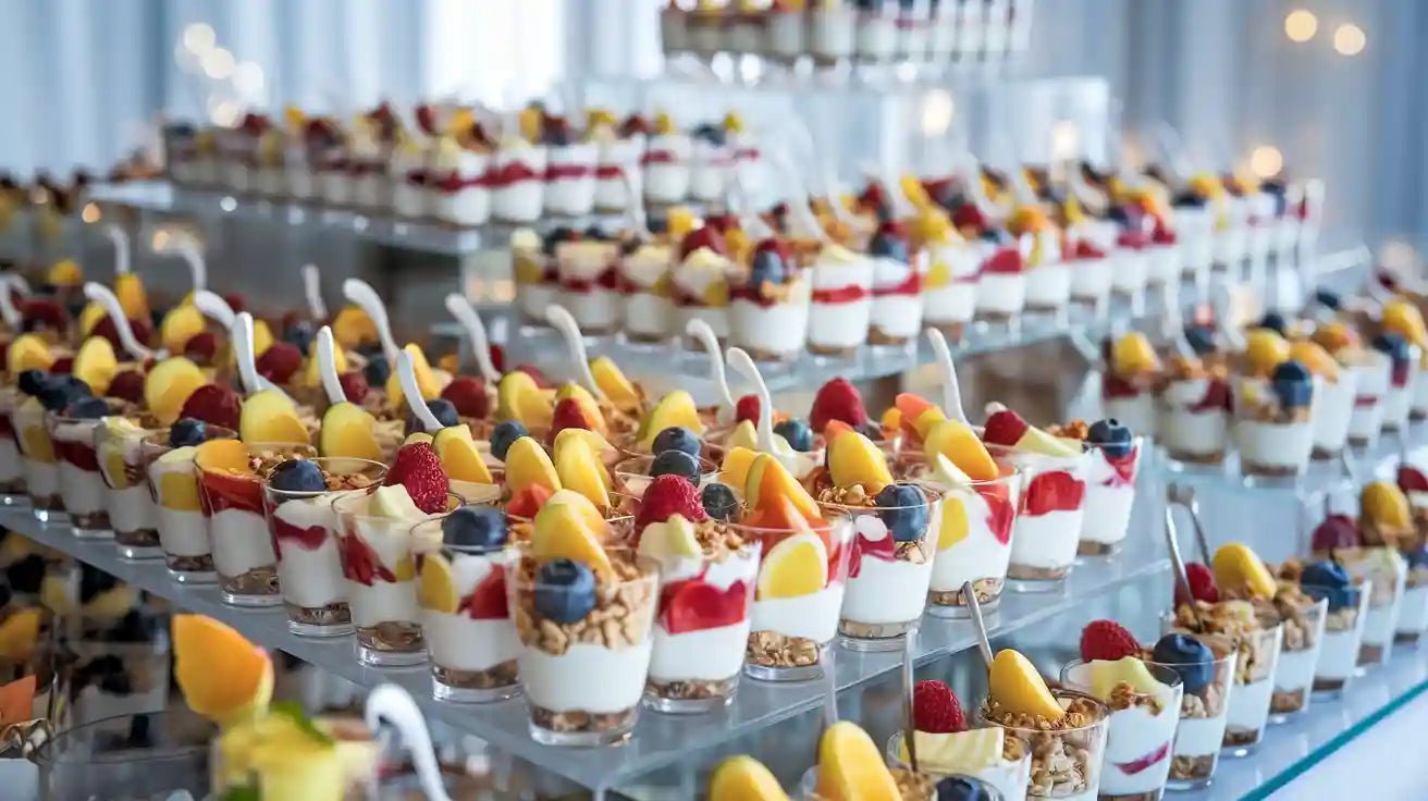 Bulk Mini Parfait Cup Display Tips - JOLLYCHEF