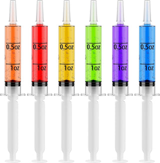 1.5oz/ 2oz White Shot Syringes - Halloween Party & Jelly Shot - Jolly Chef