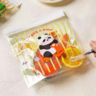 Seal Freshness with a Panda Smile 🐼✨——Food-Grade Resealable Bags