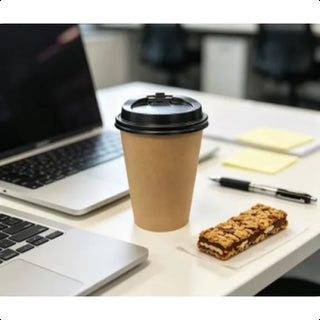 JOLLY CHEF Gobelets en papier de 3 oz – Paquet de 300, Petits gobelets de salle de bain, Gobelets de bain de bouche jetables, Tasses à expresso, Mini-tasses pour café, thé, eau, collation