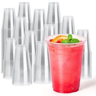 1oz / 2oz / 9oz Clear Plastic Dessert Cups - Jelly Shots & Tasting - Jolly Chef - JOLLYCHEF