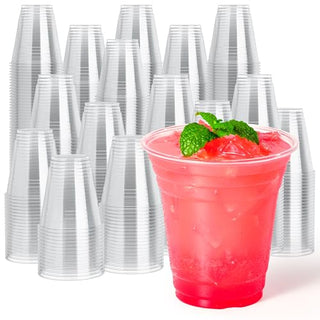 1oz / 2oz / 9oz Clear Plastic Dessert Cups - Jelly Shots & Tasting - Jolly Chef - JOLLYCHEF