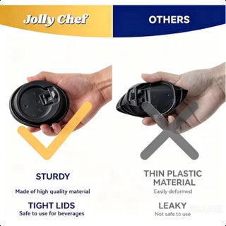 JOLLY CHEF Gobelets en papier de 3 oz – Paquet de 300, Petits gobelets de salle de bain, Gobelets de bain de bouche jetables, Tasses à expresso, Mini-tasses pour café, thé, eau, collation