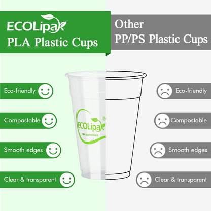 「Jolly Choice」Biodegradable PLA Cold Party Cups