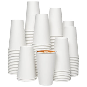 16 oz  210 Pack Paper Cups Hot Beverage Cups for Water