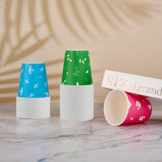 5oz 3 Color Paper Dessert Cups - Party & Picnic - LITOPAK - JOLLYCHEF