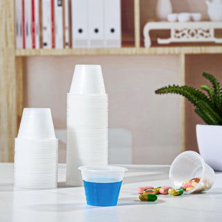 1oz Clear Plastic Measuring Cups -   Kitchen & DIY Arts - Lilymicky - JOLLYCHEF