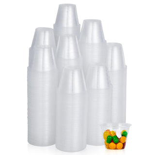 1oz Clear Plastic Shot Glasses - Cooking & Evens - Lilymicky - JOLLYCHEF