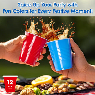 12oz/ 16oz Multicolor PS Plastic Beer Cups - Party & Game - Lilymicky - JOLLYCHEF