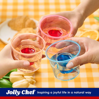 4.5oz Color Highly Durable Plastic Jager Bomb Cups - Vegas Bomb Drink & Party - Jolly Chef - JOLLYCHEF