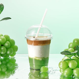 12oz/16 oz Clear Parfait Cups with Dome Lids - Smoothies & Parties - Jolly Party - JOLLYCHEF
