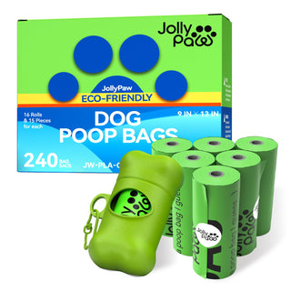 Extra - Large Extra Thick Biodegradable Dog Poop Bags - Dog Waste Disposal & Cat Litter Cleanup - JollyPaw - JOLLYCHEF