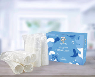 Multiple Sizes White Plastic Dessert Cups - Party & Dessert Shops - Lilymicky - JOLLYCHEF