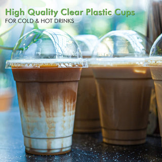 12oz/ 16oz Clear Parfait Cup with Dome Lids - Juice & Smoothies - FOCUSLINE - JOLLYCHEF