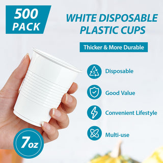 Multiple Sizes White Plastic Dessert Cups - Party & Dessert Shops - Lilymicky - JOLLYCHEF