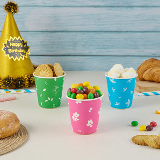 5oz 3 Color Paper Dessert Cups - Party & Picnic - LITOPAK - JOLLYCHEF