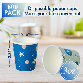 3oz/ 5oz Colorful Paper Dessert Cups - Cupcake & Party - TV TOPVALUE - JOLLYCHEF