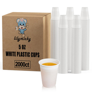 Multiple Sizes White Plastic Dessert Cups - Party & Dessert Shops - Lilymicky - JOLLYCHEF