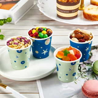 3oz/ 5oz Colorful Paper Dessert Cups - Cupcake & Party - TV TOPVALUE - JOLLYCHEF