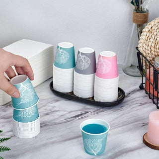 3oz 3 Color Tree Pattern Paper Dessert Cups - Party & Picnic - LITOPAK - JOLLYCHEF