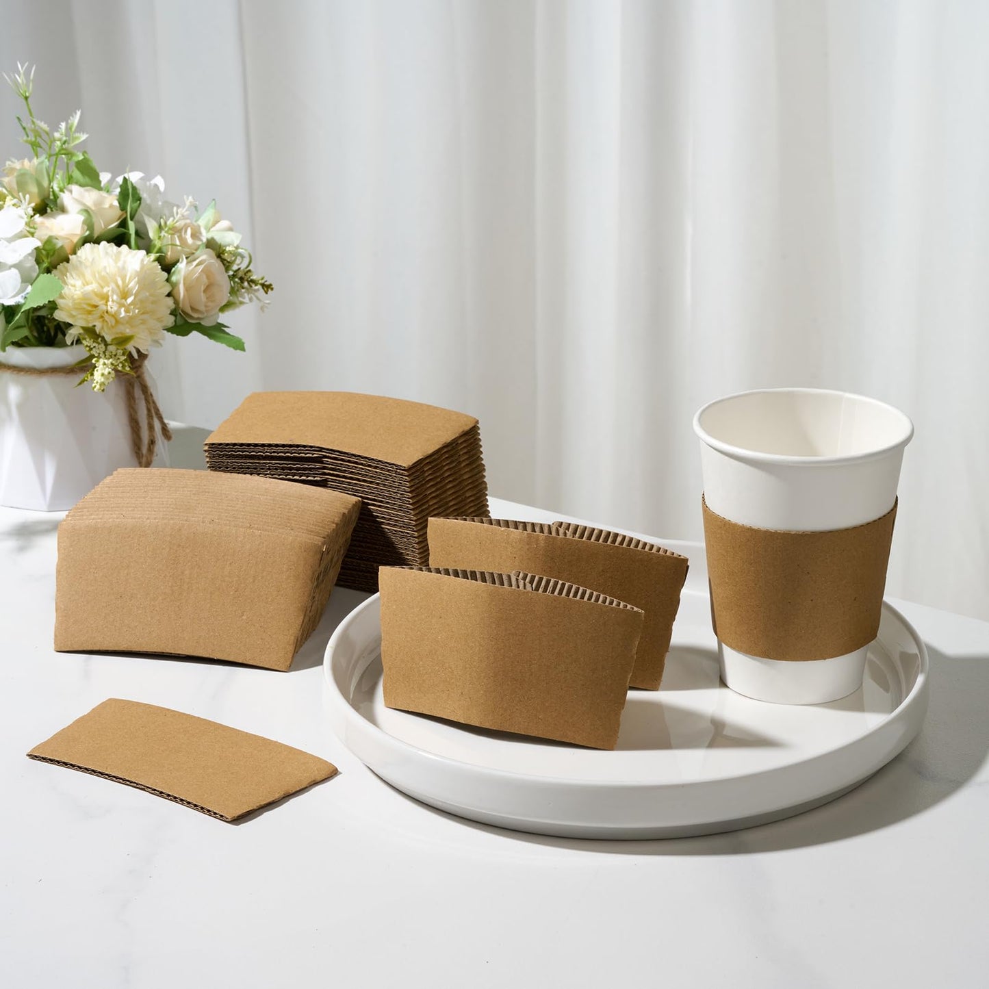 Kraft Paper Cup Sleeves