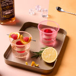 4.5oz colored plastic jager bomb cups for vodka, whiskey, and layered shots. Hand-washable, reusable bomber cups.