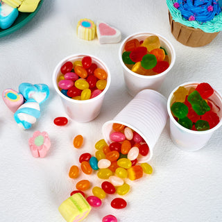 Multiple Sizes White Plastic Dessert Cups - Party & Dessert Shops - Lilymicky - JOLLYCHEF