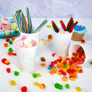 Multiple Sizes White Plastic Dessert Cups - Party & Dessert Shops - Lilymicky - JOLLYCHEF