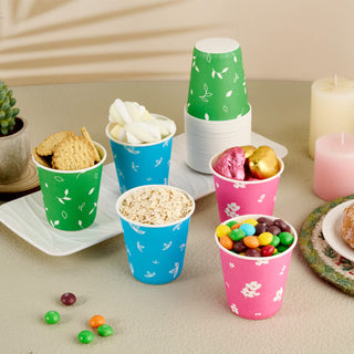 5oz 3 Color Paper Dessert Cups - Party & Picnic - LITOPAK - JOLLYCHEF