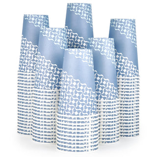 Multiple Sizes Blue Paper Coffee Cups - Hot Beverages & Office - MUCHII - JOLLYCHEF