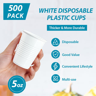 Multiple Sizes White Plastic Dessert Cups - Party & Dessert Shops - Lilymicky - JOLLYCHEF