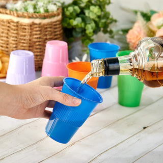 Multiple Sizes Assorted Color Textured Plastic Dessert Cups - Party & Bathroom Use - Lilymicky - JOLLYCHEF