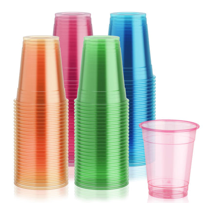 「Jolly Choice」Neon Plastic Party Cups