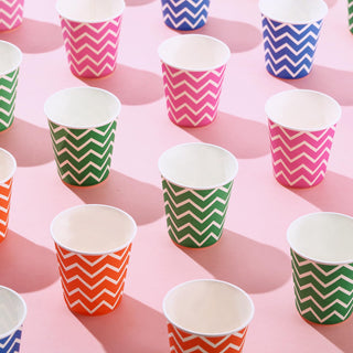 5oz Multicolor Polka Dot Pattern Versatile Small Paper Cups - Mouthwash & Party - Jolly Party - JOLLYCHEF