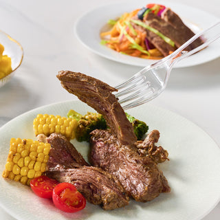 Clear Food - grade Plastic Cutlery - Party & Everyday Use - FOCUSLINE - JOLLYCHEF