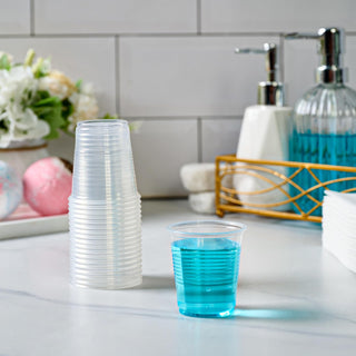 3oz/ 5oz Clear Straight Dessert Plastic Cups - Party & Pudding - Lilymicky - JOLLYCHEF