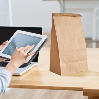 8lb/ 57lb Kraft Paper Paper Lunch Bags - Lunches & Grocery Shopping - MUCHII - JOLLYCHEF