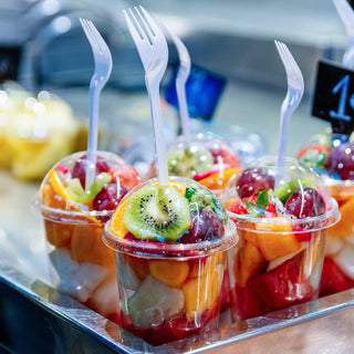 12oz/ 16oz Clear Parfait Cup with Dome Lids - Juice & Smoothies - FOCUSLINE - JOLLYCHEF