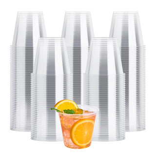 1oz / 2oz / 9oz Clear Plastic Dessert Cups - Jelly Shots & Tasting - Jolly Chef - JOLLYCHEF