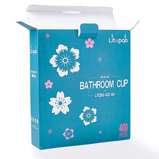 3oz Multicolor Flower Pattern Paper Dessert Cups - Party & Picnic - LITOPAK - JOLLYCHEF